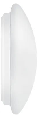 Produktbild von LEDV LED-Deckenleuchte weiss IP44 D400mm 24W 1920lm 4000K HF-Sensor