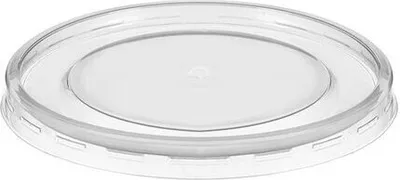 Produktbild von 100x Deckel für Suppenbecher PP rund Ø11,3cm  transparent