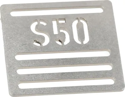 Produktbild von Schnalle "S50" für Gepäckträgerriemen, Edelstahl