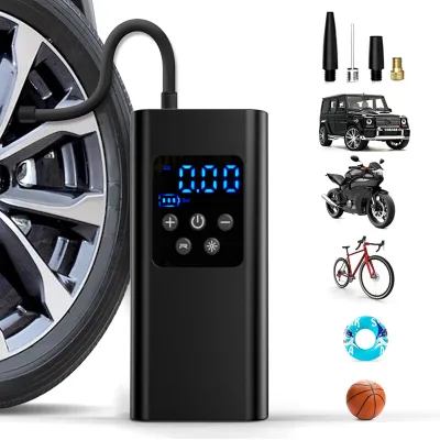 Produktbild von Reifenfüller,Tragbarer Luftkompressor,Luftpumpe,Reifenpumpe,Elektrische Basketballpumpe,Ballpumpe,Tragbarer Ballfüller