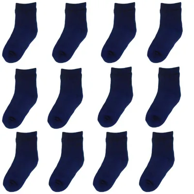 Produktbild von YALION StoppersockenKinder 12 Paar Antirutschsocken Baby Jungen Rutschsocken ABS Baumwolle Socken Mädchen Crew Socks 3-4 Jahre-Sternblau