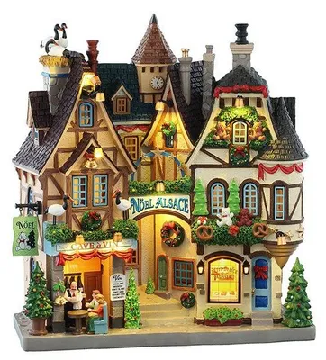 Productafbeelding van Noel Alsace 14x30x33 cm Kerstdorp LEMAX