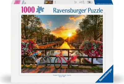Immagine prodotto di Ravensburger 12000662 Puzzle Biciclette ad Amsterdam 1000 pezzi 12000662