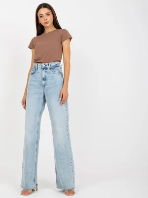 Produktbild von Basic Feel Good Kurzarm-T-Shirt für Frauen Maltoun braun L