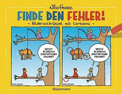 Immagine prodotto di Finde den Fehler - Bildersuchrätsel mit Cartoons
