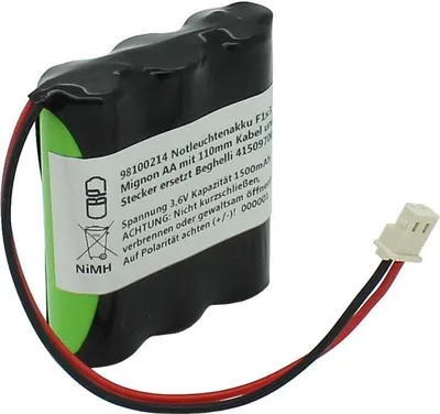 Produktbild von Ersatzakku für Notleuchten Beghelli 415097001 Notleuchtenakku