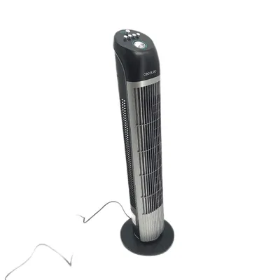 Produktbild von Cecotec 05969, Haushaltsturmventilator, Schwarz, Flur, 2 h, AC, 45 W