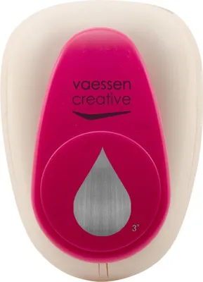 Produktbild von Vaessen Creative | Motivstanzer Tropfen 77x50mm