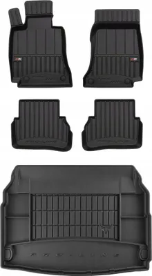 Obrázok produktu pre SADA 3D gumových rohoží Mercedes C W205 Limuzína 2014-2021