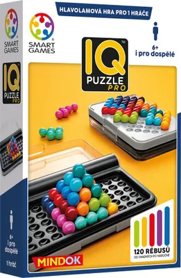 Product packaging for a puzzle game.