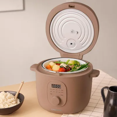 Produktbild von RICE COOKER STUDIO - Elektrischer Multifunktions-Reiskocher mit Dampfkorb