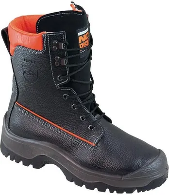 Obrázek produktu pro NoRisk lesní bezpečnostní obuv velikost 43 černá / oranžová - 39113-43
