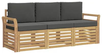Produktbild von vidaXL Sofagarnituren Massivholz Akazie