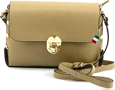 Immagine prodotto di Florence borsa a tracolla in pelle taupe beige OTF808C