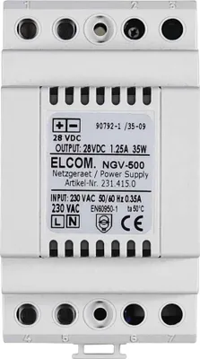 Immagine prodotto di Alimentatore Elcom NGV-500 2314150