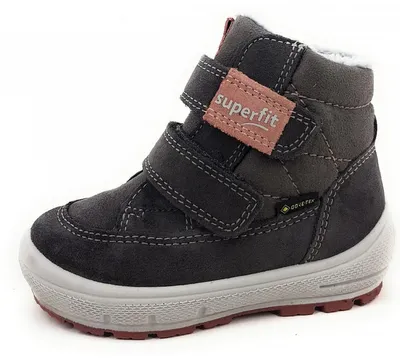 Produktbild von Superfit  Kinderschuhe Mädchen Schnürstiefel Winterstiefel Grau Freizeit, Schuhgröße:25 EU