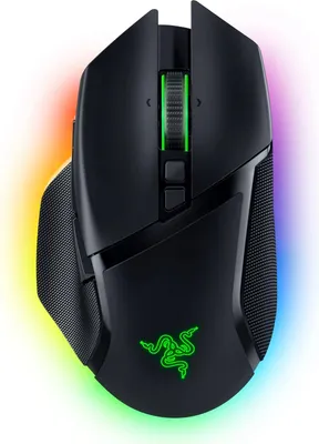 Produktbild von Kabellose Gaming-Maus Basilisk V3 Pro mit HyperScroll Tilt Wheel, 30K Focus Pro Sensor, 13-Zonen Chroma RGB, 10+1 programmierbare Tasten, ergonomisch