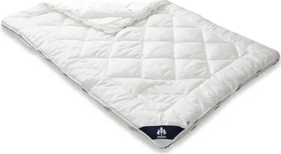 Produktbild von Irisette Lyocell Steppbett Satin 100% Baumwolle waschbar pflegeleicht hochwertig strapazierfähig hautfreundlich 200x200 cm Weiß