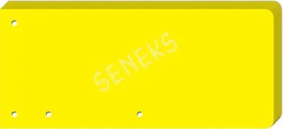 Produktbild von Interdruk Ringbuch-Trennblätter 240 x 105 mm 50 Mix