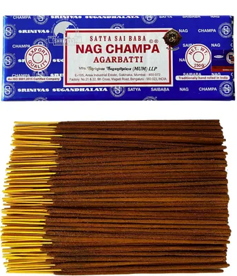 Räucherstäbchen Nag Champa, 250 g, Aromatherapie, Meditation
