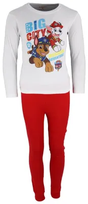 Produktbild von Paw Patrol Jungen Kinder Schlafanzug – Rot / 104