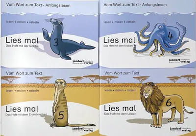Produktbild von Lies mal - Hefte 3 bis 6 (neu 2015)