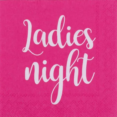 Immagine prodotto di Räder Cocktailserviette 25x25cm, Ladies night