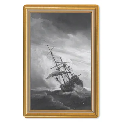 Produktbild von MuchoWow® Mauspad Mousepad Kunst - Alte Meister - Liste - Gold 18x27 cm - Mousepads - Maus Mat - Pad - Mausunterlage