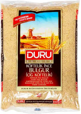 Produktbild von Duru Cigköftelik Bulgur (sehr fein) 1000g