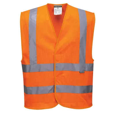Image de Portwest C370 Gilet de sécurité avec bandoulière et double ceinture orange taille L/XL