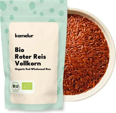 Produktbild von Kamelur® Bio Roter Reis Vollkorn 25 kg