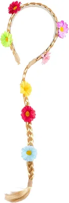 Produktbild von Haarreif mit Blumenzopf