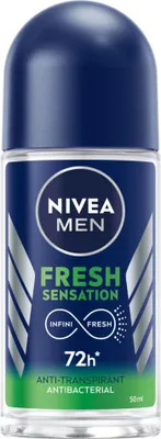 Image de NIVEA MEN - Déodorant à bille - Sensation de fraîcheur - 50 ml - 1 pièce