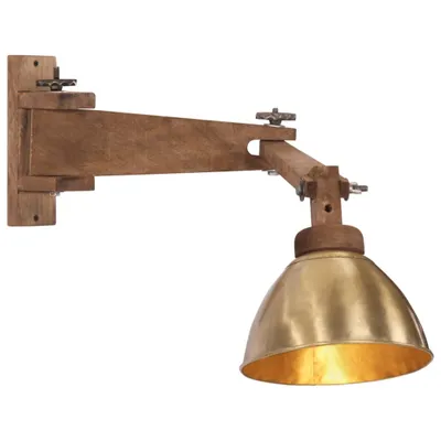 Obrázek produktu pro Nástěnná lampa 25 W staromosaz E27