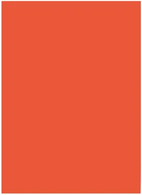 Produktbild von folia Tonpapier DIN A3 130 g/qm orange 50 Blatt