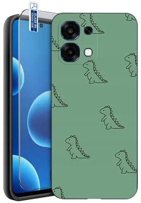 Imagen del producto de Funda para Oppo A6 Pro 5G con diseños, de silicona mate, con cristal protector 9H