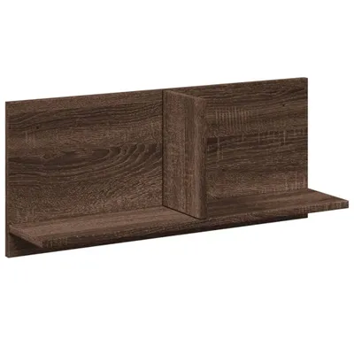 Obrázek produktu pro vidaXL Nástěnná skříň 70x16,5x30 cm Hnědý materiál na bázi dřeva ve vzhledu dubu