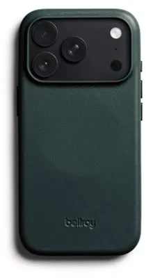 Productafbeelding van Bellroy Full Lederen iPhone 18 Pro Hoesje - Compatibel met MagSafe - Met Twee Accessoire Bevestigingspunten - Duurzaam en Stijlvol Ontwerp - Zwart