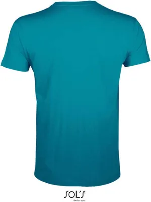 Produktbild von SOLs 00553 | Regent Fit Herren T-Shirt - Farbe: Duck Blue - Größe: XL