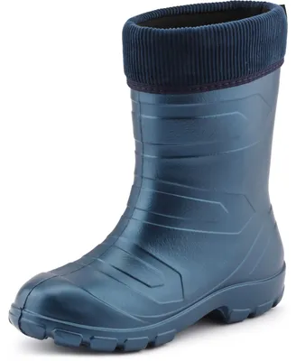 Produktbild von Ladeheid Damen Thermo Eva Gummistiefel federleicht LALMG879 (Metall Blau/Navy, 39 EU)