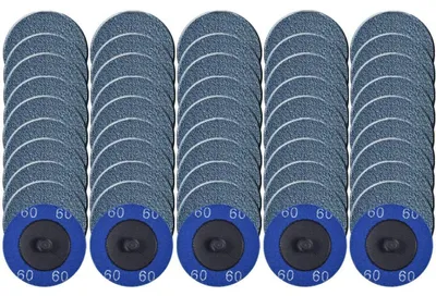 Productafbeelding van Snelwissel schuurkorundschijven, zirkonium, P60, 5,1 cm, 50 stuks