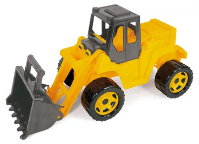 Produktbild von Lena GIGA TRUCKS SM02218, 3 Jahr(e), Kunststoff, Holz, Grau, Gelb