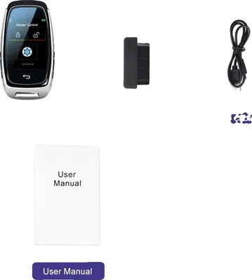 Obrázek produktu pro Smart Key, univerzální kompatibilita, přizpůsobitelný LCD displej, stříbrná barva CF920C