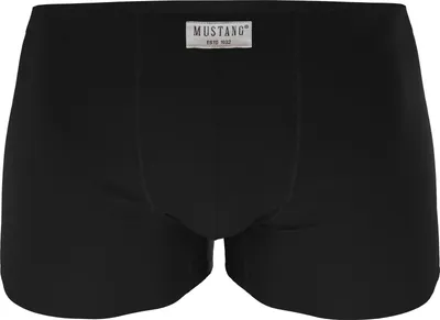 Produktbild von Herren Boxershorts schwarz von Mustang Retropants im 4er Vorteilspack
