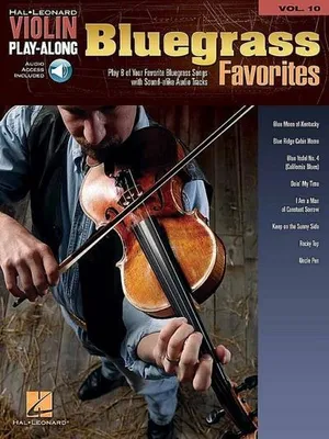 Obrázok produktu pre Bluegrass Favorites - Violin Play-Along Volume 10 Book/Online Audio