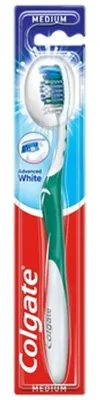 Zdjęcie produktu dla Colgate Advanced White Medium szczoteczka do zębów