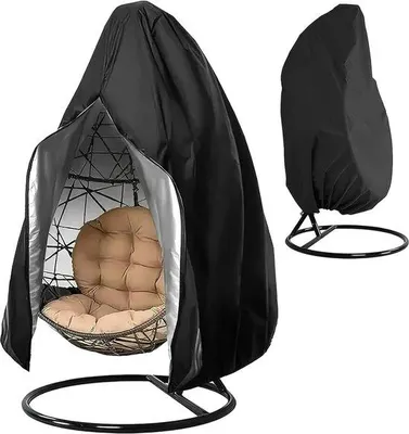 Image de Bâche de protection pour jardin résistante aux intempéries, noire, 190 x 115 cm