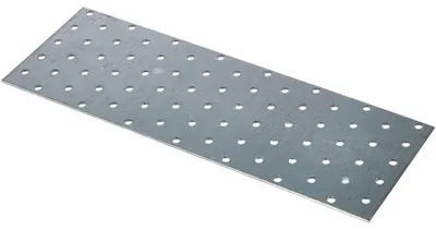 Image de Tôle d Acier Perforée 300 x 100 x 2 mm - Acier, Perforée - Résistante et Polyvalente - D-Work