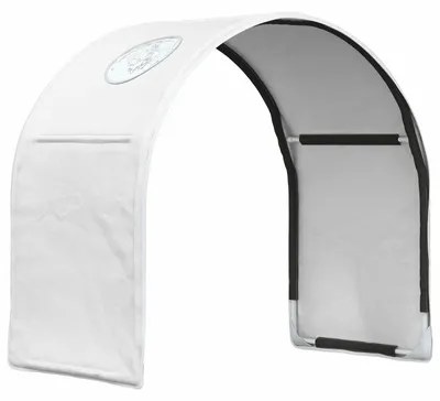 Image de vidaXL Housses de lit, lot de 2, blanc, 211 x 52,5 x 2 cm, polyester