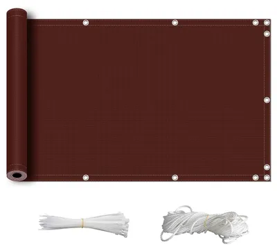 Image de Paravent d'intimité pour balcon, 100 x 500 cm